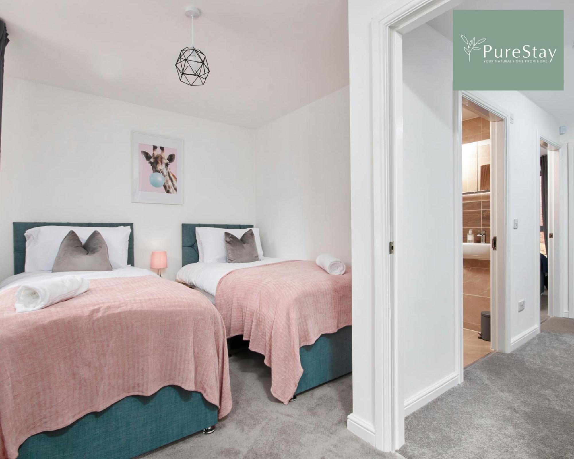 Stunning 5 Bed Manchester House With Parking By Purestay Short Lets & Serviced Accommodation Экстерьер фото