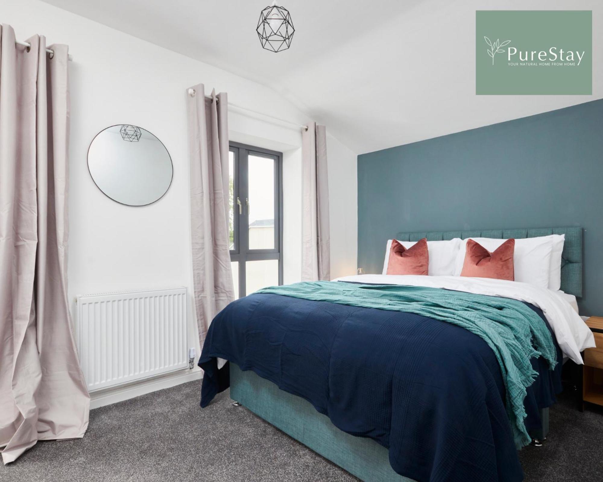 Stunning 5 Bed Manchester House With Parking By Purestay Short Lets & Serviced Accommodation Экстерьер фото
