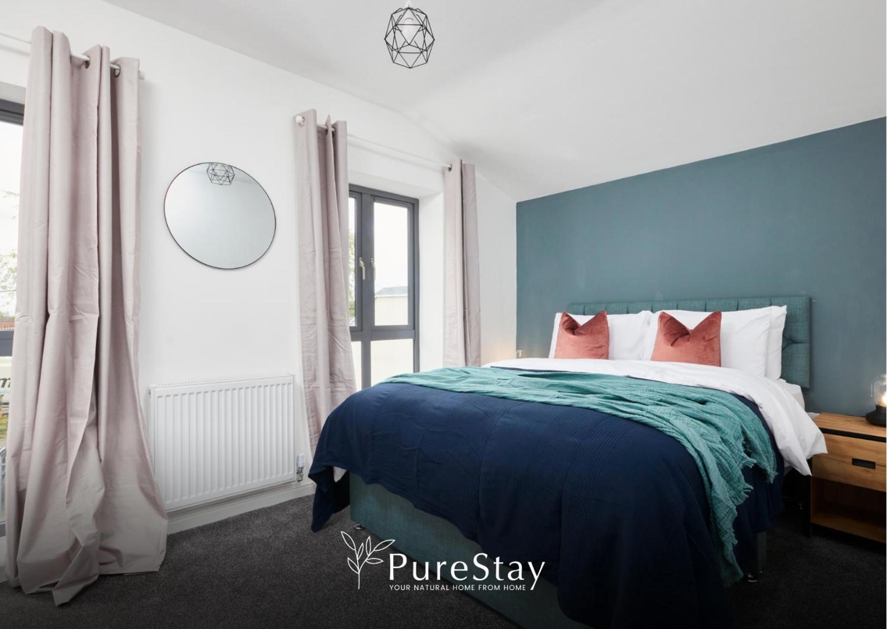 Stunning 5 Bed Manchester House With Parking By Purestay Short Lets & Serviced Accommodation Экстерьер фото