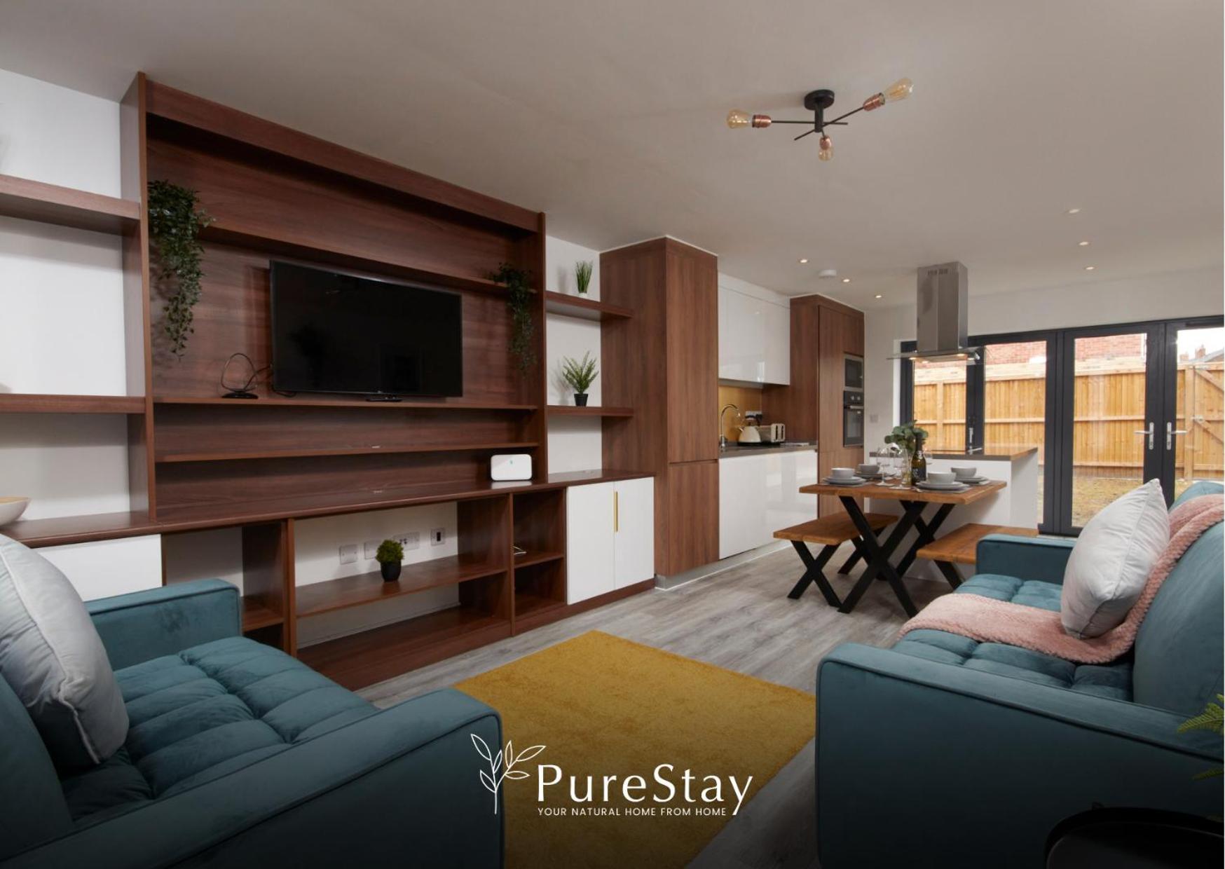 Stunning 5 Bed Manchester House With Parking By Purestay Short Lets & Serviced Accommodation Экстерьер фото