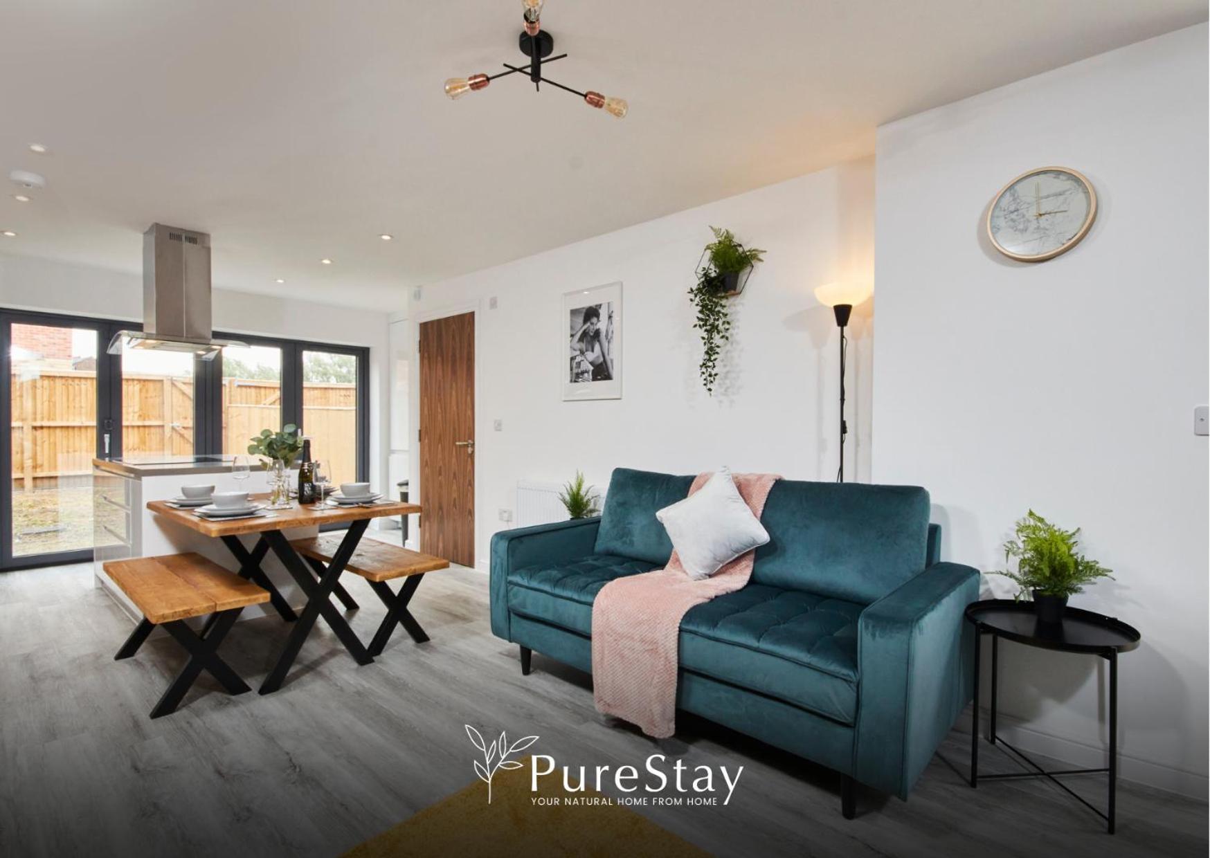 Stunning 5 Bed Manchester House With Parking By Purestay Short Lets & Serviced Accommodation Экстерьер фото